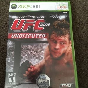 UFC UNDISPUTED 2009 XBOX 360 game